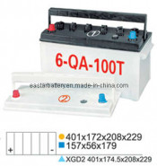 N100 Dry Charged Car Battery 12V100ah
