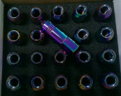 Neo Chrome M12X1.25 Racing Wheel Lug Nut