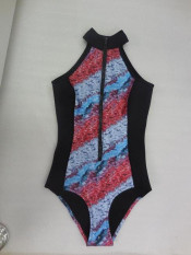 Neoprene One-Piece Bikini