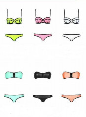Neoprene Triangl Swimwear Neoprene Bikini
