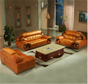 New Antique Leather Sofa Hot Sale