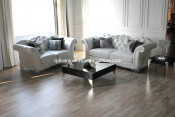 New Antique Leather Sofa