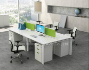 New Design Modern Straight Line Desk Workstations Partiton (HF-YZLB06)