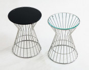 New Designer Furniture Chrome End Side Coffee Table