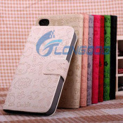 New Graffiti Flip PU Leather Case Cover Skin for iPhone 5 5g 5s