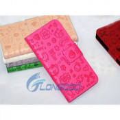New Graffiti PU Leather Flip Case Cover for Apple iPhone 5 5g