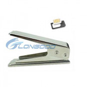 New Metal Micro SIM Card to Mini Nano SIM Card Cutter for iPhone 5 5g