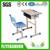 New Model Single Plastic Chair Student Desk and Chair for Classroom