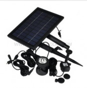 New Solar Fountain Pump with LED Light