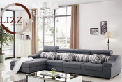 New Zealand Sectional Fabric Sofa Set