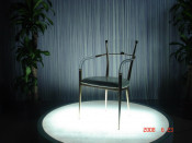 Nice Acrylic Chair with Armrest for Dining