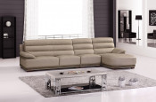 Nice Furniture Good Quality Corner Leather Sofa with High Back (B99)