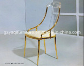 Novel Designed Elegant Acrylic Dining Chair (KC010)