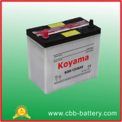 Ns60 Dry Charged Battery 12V 45ah JIS Automotive Car Battery