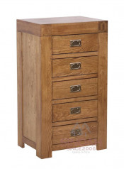 Oak Wooden Wellington Chest Wooden Bedroom Furniture (RC5W)