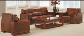Office Furniture Leather Sofa (WS-298)