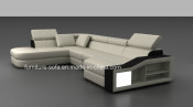Office Soft Furniture Import Leather Sofa with Lockers (SF203)