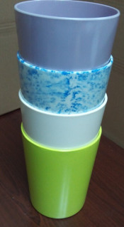 Office Table Furniture Melamine Coffee Barrel (TS4033)