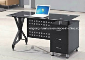 Office Table / Office Furniture / Glass Executive Table