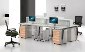 Office Workstation Partition Table with Cabinet Divider (HF-A20)