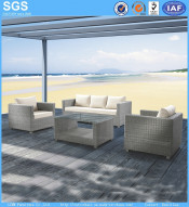 Outdoor Balcony Sofa Customize OEM Poly Rattan Furniture