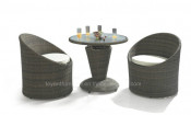 Outdoor Coffee Furniture PE Rattan Coffee Chair (S212)