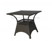 Outdoor Furniture Aluminum Rattan Hotel Table (D531)