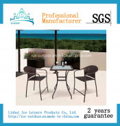 Outdoor Furniture Garden Furniture Foldable Rattan Dining Table Chair (FD-032I)