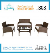 Outdoor Furniture Garden Furniture Foldable Rattan Dining Table Chair (FD-036I)