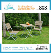 Outdoor Furniture Garden Furniture PS Chair Table Dining Set (ICE-026)
