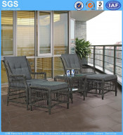Outdoor Furniture Garden Furniture Patio Furniture Rattan Chairs with Footrest
