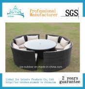 Outdoor Furniture Garden Furniture Rattan Chair Table Dining Set (FD-022e)