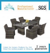 Outdoor Furniture Garden Furniture Rattan Chair Table Dining Set (ICE-001)