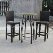 Outdoor Furniture Garden PE Rattan Bar Set