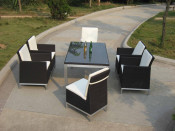 Outdoor Furniture Poly Rattan Sofa Set