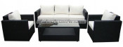 Outdoor Furniture, Rattan Sofa, Texliene Sofa (PAT-006)