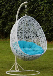 Outdoor Garden Furniture Wicker Hanging Basket (G911)