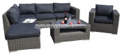 Outdoor Garden Patio Rattan Wicker Sofa (PAS-1313)