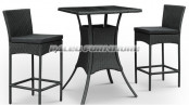 Outdoor Garden Patio Wicker Rattan Dining Table (PAD-090)