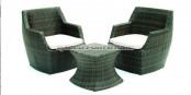 Outdoor Patio Wicker Garden Rattan Chair (PAD-3312)