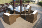 Outdoor Rattan Furniture, Rattan Table and Chair (PA-3233)