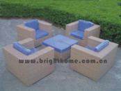 Outdoor Rattan Sofa/ Used Outdoor Sofa (BG-012A)