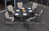 Outdoor Rattan Wicker Dining Table and Chair (PAD-1603)