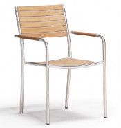 Outdoor Teak Wood Chair for Restaurant, Hotel and Garden (S272)
