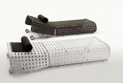 Outdoor Used PE Rattan Auto Sun Lounger (GP0006)