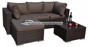 Outdoor Wicker Garden Rattan Sofa (PAS-1305)
