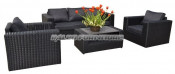 Outdoor Wicker Garden Rattan Sofa (PAS-1317)