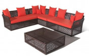 PE Rattan Garden Furniture Leisure Outdoor Wicker Furniture (S0080)