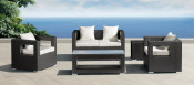 PE Rattan Hotel Wicker Furniture Furniture Sofa Designer Furniture (S0101)