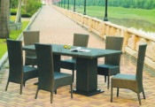 PE Rattan Outdoor Dining Set (BL-3311)
